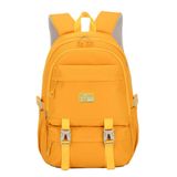 Mochila De Nylon De Grande Capacidade, Bolsa Escolar Casual Coreana Para