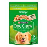 Ração Úmida Para Cachorro Dog Chow Filhote Extra Life Sabor Frango Em Sachê 100g