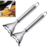 Descascador De Cortador De Milho Mágico 2pcs, Ferramenta De Descascador De Espiga De Milho, Ferramenta Removedor De Espiga De Debulhador De