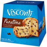 Panettone Visconti Gotas Chocolate Com 400g