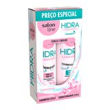 Kit Shampoo + Condicionador Salon Line Hidra Ceramidas Com 300ml Cada