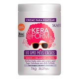 Creme De Pentear Skafe Kera Form Eu Amo Meus Cachos 1kg