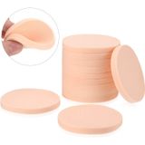 12 Pacotes De Pintura Facial Conjunto De Esponja Puff Maquiagem Esponja De Um Tamanho Adulto Esponjas De Espuma Unissex (cor Da Pele Redonda