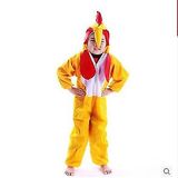 Halloween Desempenho Infantil Galo Fantasia Animal Custo