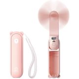 Mini Ventilador Portátil, 3 In 1 Hand Fan, Ventilador De Bolso Pequeno Recarregável Usb Portátil, Ventilador Operado Por Bateria 14-21 Hora