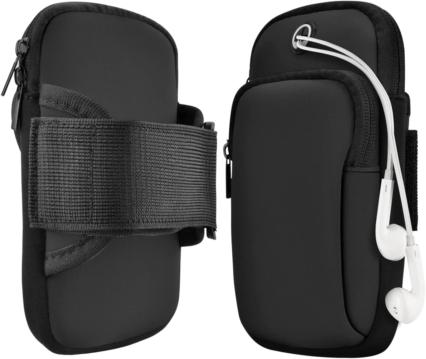 Braçadeira Esportiva, Bolsos Multifuncionais Exercitam Exercício De Treino Com Saco De Braço Impermeável Com Oóbo Para Iphone Xs Max/xr/xs/8