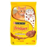 Ração Para Gatos Friskies Megamix Adultos E Castrados 3kg