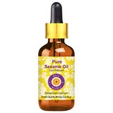 Óleo De Gergelim Puro Deve Herbes (sesamum Indicum) Com Vidro D