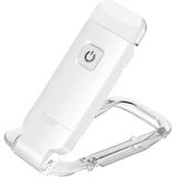 Luz Do Livro Recarregável Usb, Clipe Led Na Lâmpada De Leitura Do Livro, Para Crianças Lendo Na Cama, 3 Cores, 9 Nível Ajustável De Brilho,