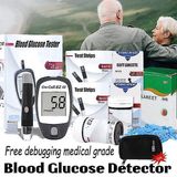 50 Tiras De Teste E 50 Lancetas Medidor De Glicose No Sangue (um Tamanho)