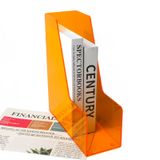 Caixa De Armazenamento De Livros De Pasta A4, Acrílico De Escritório De Desktop
