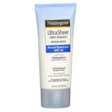 Protetor Solar Neutrogena Ultra Sheer Dry-touch Spf 45 3 Oz Da Neutrogena (pacote Com 4)