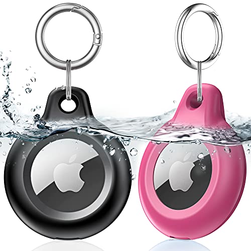 2 Pacote Chaveiro Airtag Para Apple Air Tag Holder Ipx8 Wat