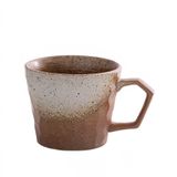 Caneca De Pedra Cortada À Mão Criativa, Água Cerâmica Retrô Kiln