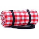 Cobertor De Piquenique Impermeável 200 X 200 Cm (79 X 79 Polegadas), Cobertor Médio De Praia Para Praias Piqueniques Camping Picnic Mat Verm