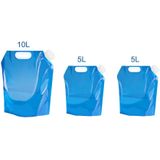10l/ 5l Recipiente De Água Dobrável, Recipiente De Água Potável Dobrável Portátil Para Churrasco De Viagem De Piquenique De Camping De Camin