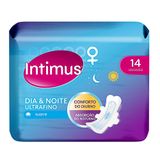 Absorvente Intimus Dia E Noite Extra Suave Com Abas 14 Unidades