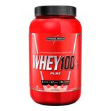 Whey 100% Pure Integralmédica Sabor Morango 907g