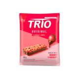 Barra De Cereais Trio Morango Com Chocolate Sachê 3 Unidades De 20g Cada