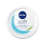 Creme Nivea Soft Hidratante Desodorante Para Rosto, Mãos E Corpo Com 98g