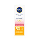 Protetor Solar Nivea Sun Beauty Expert Facial Fps 50 Pele Normal A Seca 50g