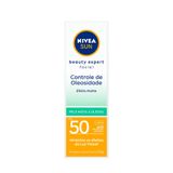 Protetor Solar Nivea Sun Beauty Expert Facial Fps 50 Pele Oleosa 50g