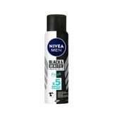 Desodorante Antitranspirante Aerosol Nivea Men Invisible Black &amp; White Fresh 150ml