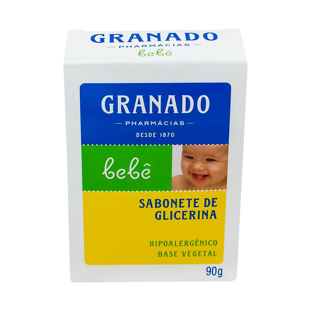 Sabonete Infantil Granado Bebê Glicerina Com 90g