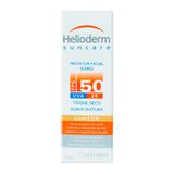 Protetor Solar Facial Helioderm Suncare Fps 50 Com Cor 50g