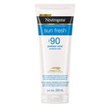 Protetor Solar Neutrogena Sun Fresh Fps 90 200ml