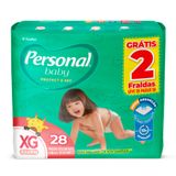 Fralda Personal Baby Protect &amp; Sec Tamanho Xg Leve 28 Pague 26 Fraldas Descartáveis