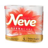 Papel Higiênico Neve Toque Da Seda Folha Dupla 4 Unidades