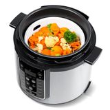 Panela de Pressão Elétrica 6L MasterSteam Inox Midea PPG70S1 - 127V
