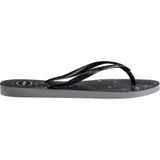 Chinelo Havaianas Feminino Slim Gloss 39/0 Cinza