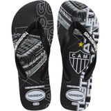 Chinelo Havaianas Licenciado Top Atletico Mg 37/8 Preto