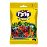 Balas De Gelatina Fini Minhocas Sortidas 100g