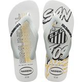 Chinelo Havaianas Licenciado Top Santos 35/6 Branco