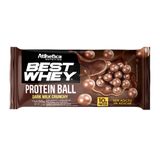 Barra De Proteína Best Whey Atlhetica Nutrition Sabor Dark Milk Crunchy Com 10g De Proteína Zero Açúcar 50g