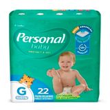 Fralda Personal Baby Protect &amp; Sec Tamanho G Com 22 Fraldas Descartáveis