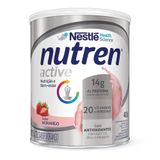 Nutren Active Morango Suplemento Alimentar Lata Com 400g