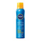 Protetor Solar Nivea Sun Protect &amp; Toque Seco Fps 50 Spray 200ml