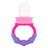 Alimentador De Silicone Lolly 6+ Meses Rosa 1 Unidade