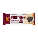 Barra De Proteína Protein+ Banana Brasil Com 16g De Proteína Sabor Cookies &amp; Cream Zero Açúcar 50g