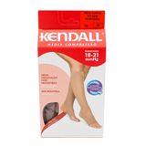 Meia Panturrilha (3/4) Kendall Feminina Média Compressão (18-21mmhg) Ponteira Aberta Tamanho M Cor Mel