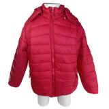 Jaqueta De Naylon Bobojaco Infantil Masculina Tm 2 À 6 Anos Cor:vermelho,tamanho:6-8