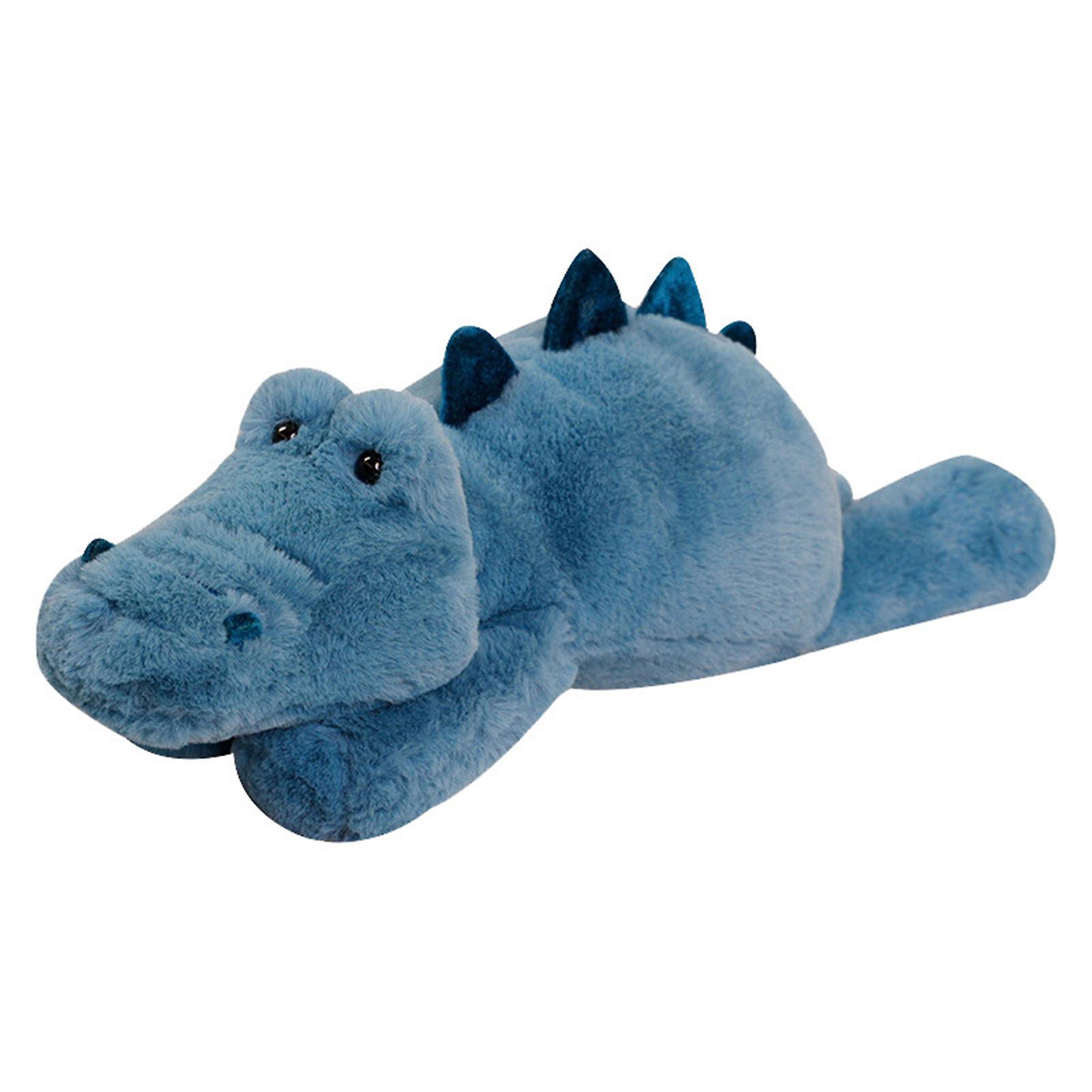 45cm Gigante Preguiçoso Crocodilo Pelúcia Brinquedo Desenho Animado Animal Personagem