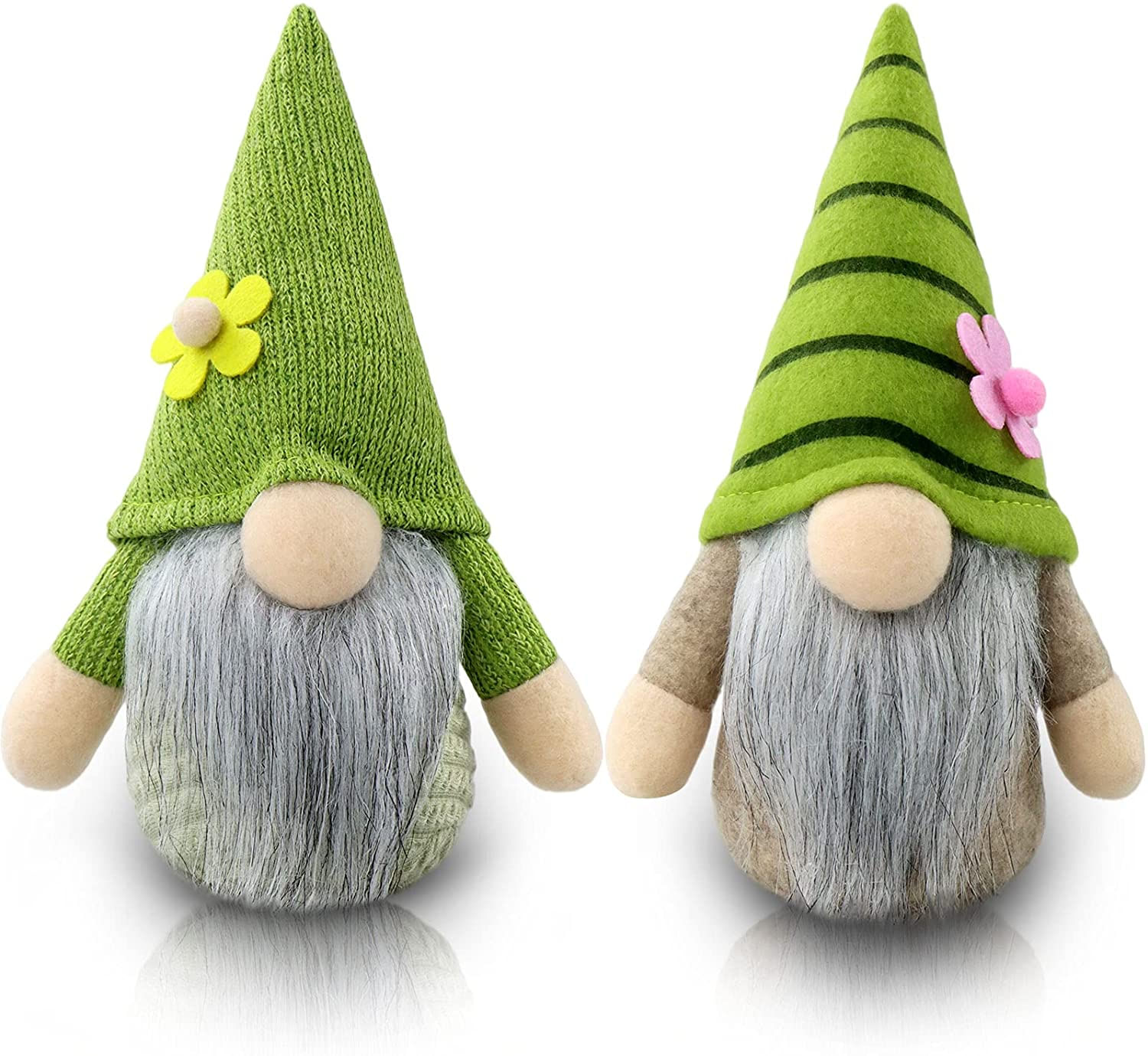 Natal Gnomos pelúcia, chapéu Natal xadrez vermelho decoração