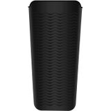 Suporte De Alisador De Cabelo Bandeja De Ferro Plana E Ferramentas De Estilo Quente Protetor Silicone Resistente Ao Calor 12 X 6 Preto