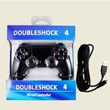 Controlador Ps4 Com Fio Com Choque Duplo Para Ps4slim Propcps3