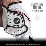Luva De Golfe Franklin Sports - Luvas De Golfe Pro - Premium Lea